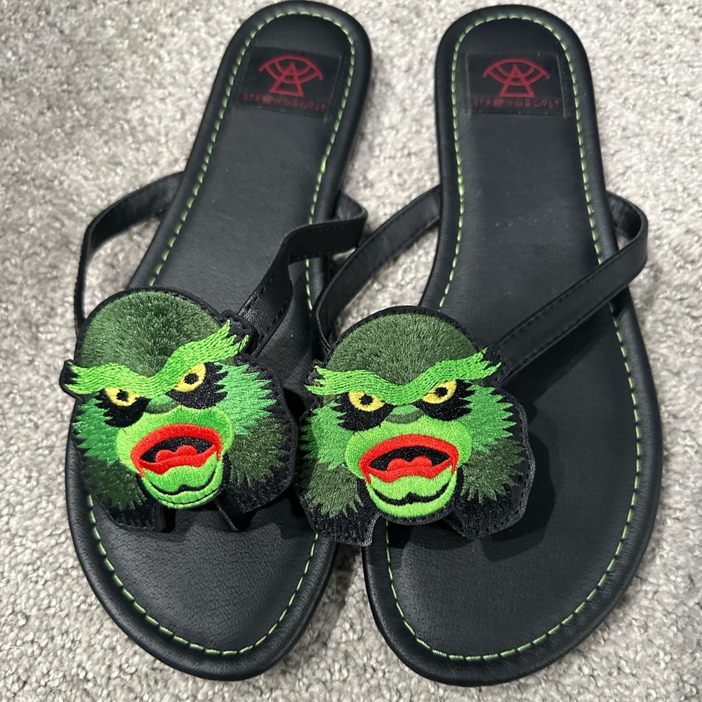 Creature From the Black Lagoon Flip Flops